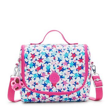 Kipling New Kichirou Printed Lunch Bag Tassen Roze | NL 1281JP